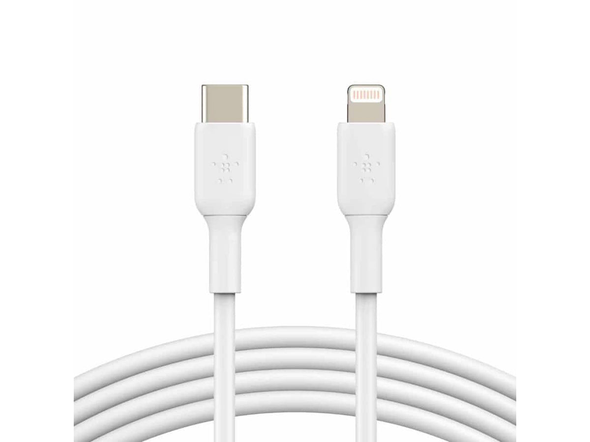 Belkin BOOSTCHARGE USB-C to Lightning Cable 1m White