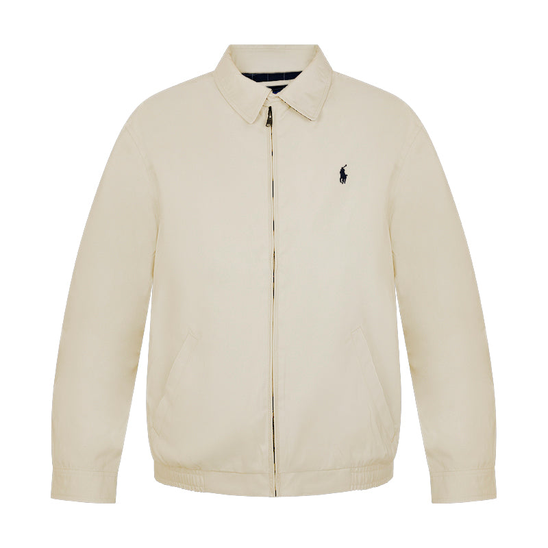 Ralph Lauren Polo Windbreaker Harrington Jacket Beige