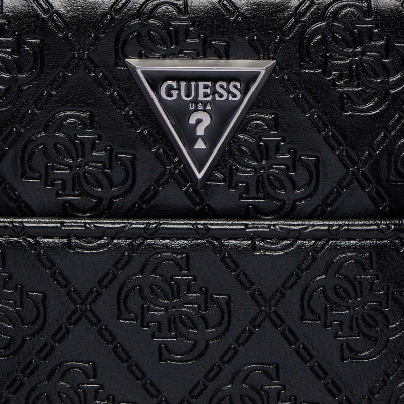 Guess Milano Crossbody Bag Flat Pouch Black 
