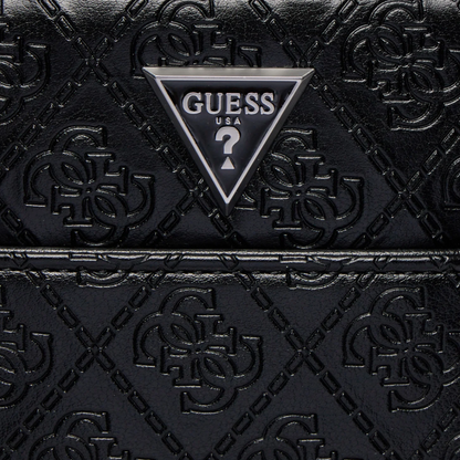 Guess Milano Crossbody Bag Flat Pouch Black 