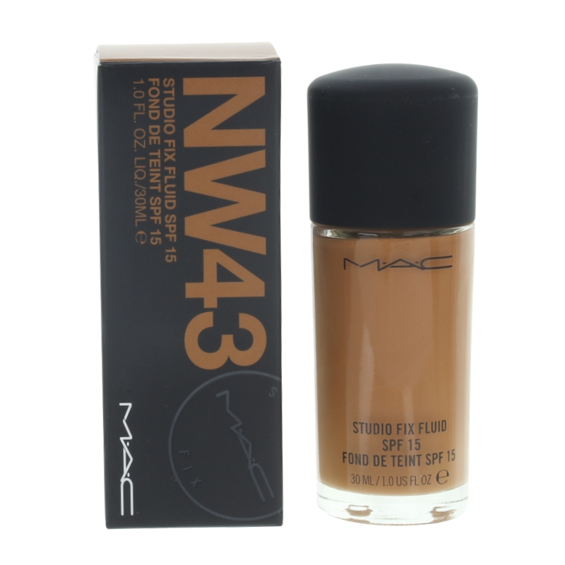 MAC Studio Fix Fluid SPF15 Foundation NW43 30ml