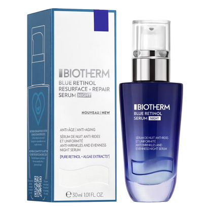 Biotherm Blue Retinol Resurface + Repair Serum 30ml (Blemished Box)