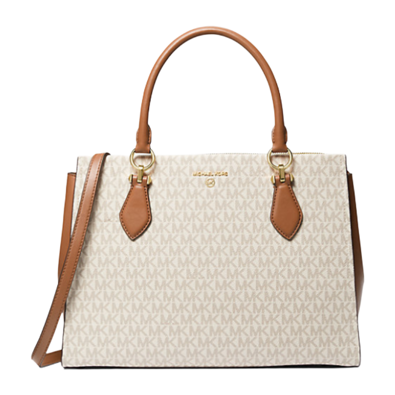 Michael Kors Marilyn Small Crossbody Bag Vanilla/Acorn