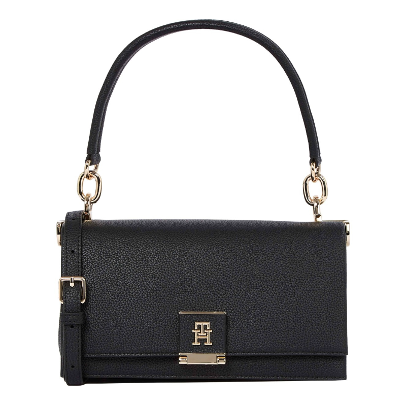 Tommy Hilfiger Crossbody Shoulder Heritage Medium Black Bag