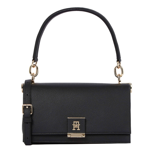 Tommy Hilfiger Crossbody Shoulder Heritage Medium Black Bag
