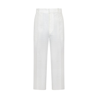 Ralph Lauren Polo Linen Trousers | White