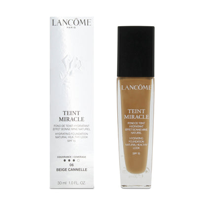 Lancome Teint Miracle Foundation 06 Beige Cannelle (Blemished Box)