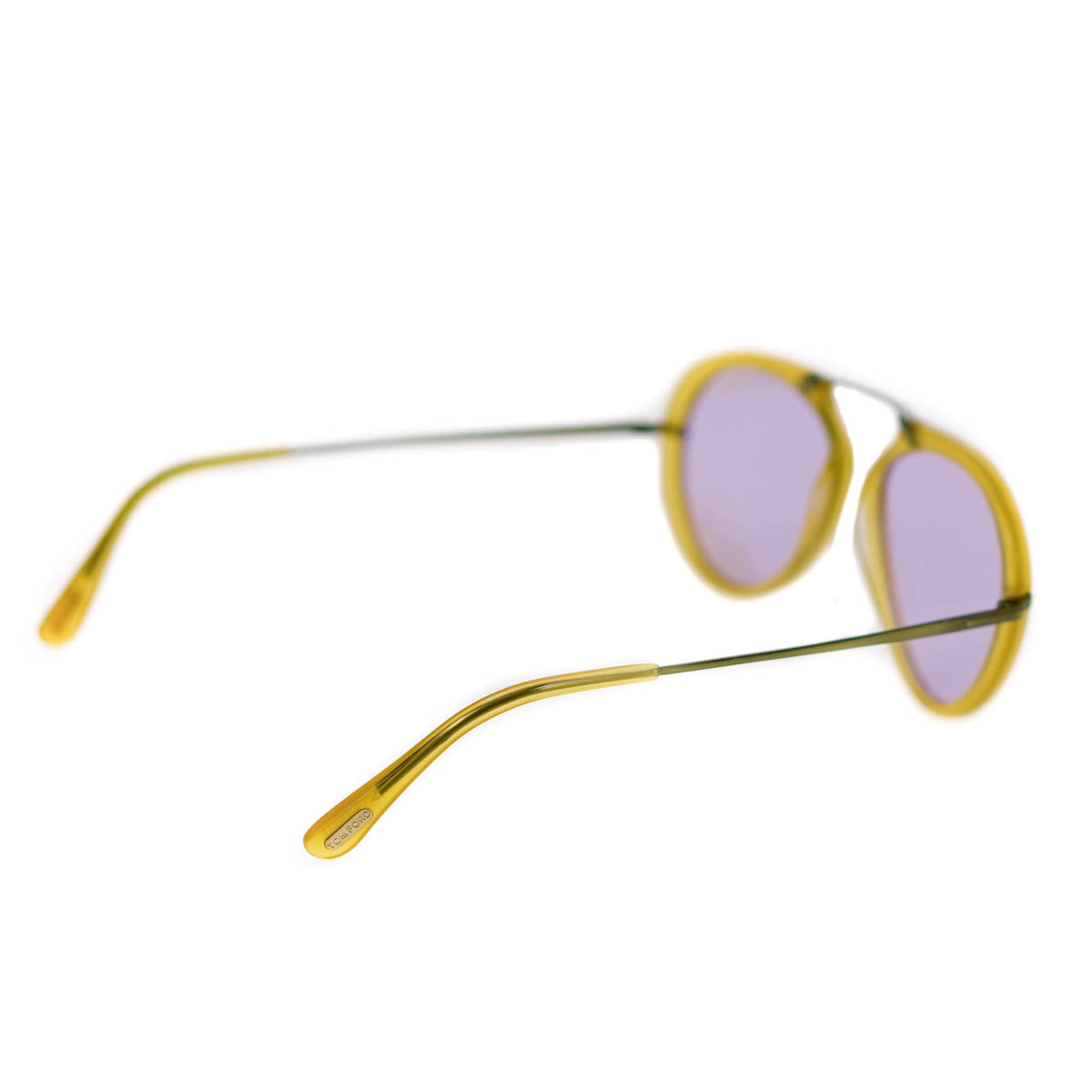 Tom Ford Sunglasses Mens Aaron Yellow & Violet TF473 39Y
