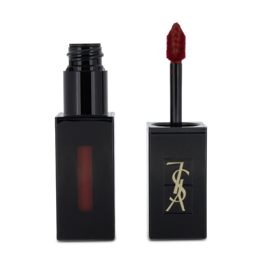 YSL Vernis Vinyl Lip Stain Red 420 Chili Vibration (Blemished Box)