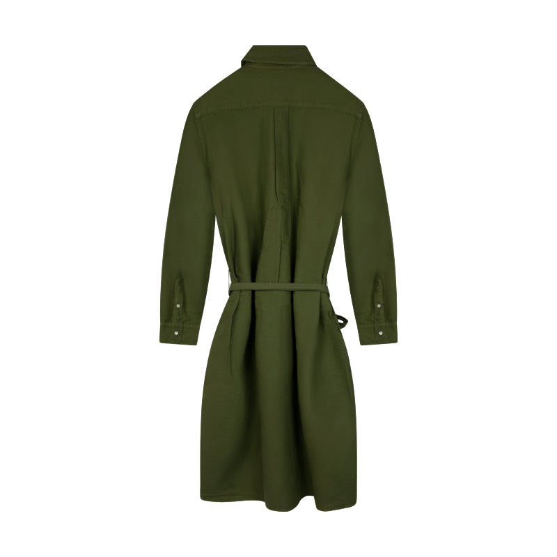 Ralph Lauren Polo Belted Cotton Shirt Dress New Olive Ralph Lauren Polo Belted Cotton Shirt Dress New Olive