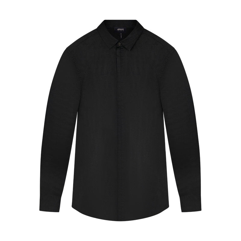 Armani Black Men's Shirt