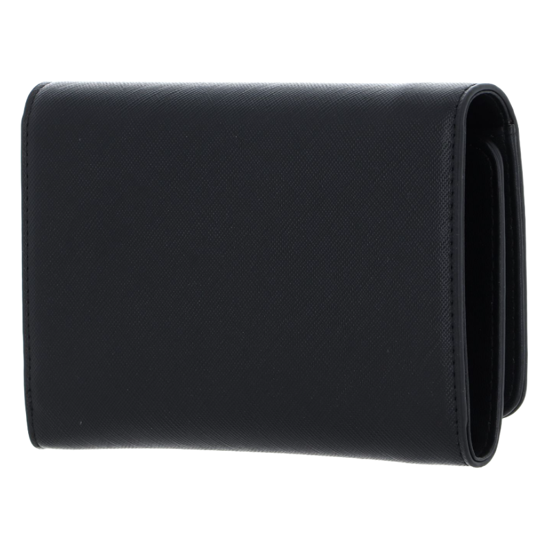Valentino Zero RE Wallet Nero Large Black Women's