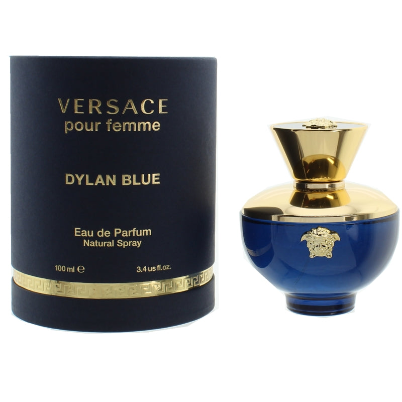 Versace Pour Femme Dylan Blue 100ml Eau De Parfum (Blemished Box)