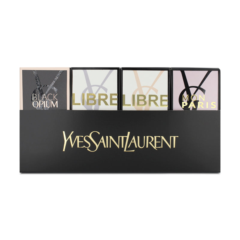 Yves Saint Laurent Perfume Coffret Set 4 x 7.5 ml (Blemished Box)