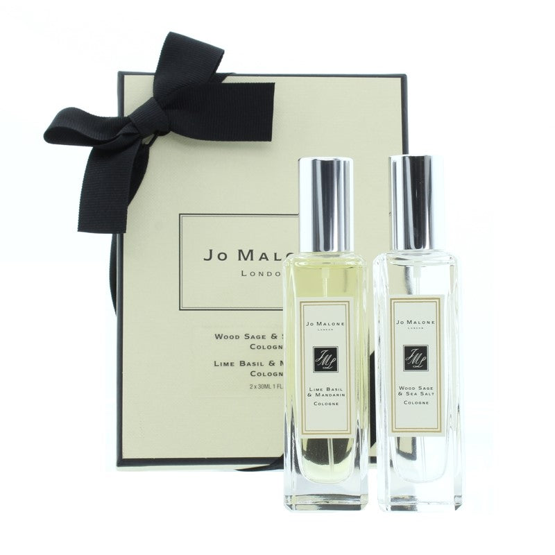 Jo Malone Wood Sea Salt & Lime Basil Cologne 2x30ml (Blemished Box)