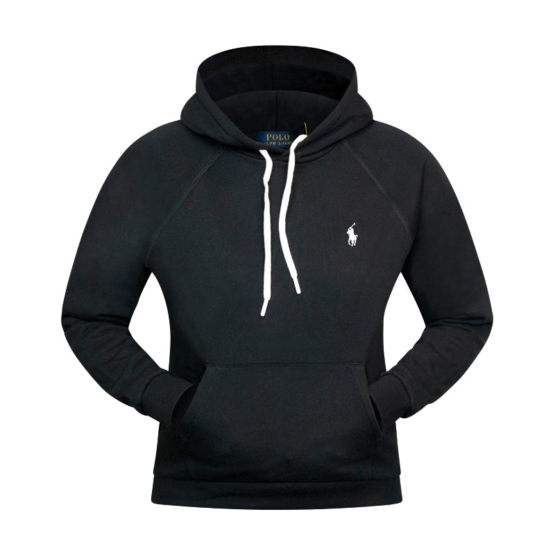 Ralph Lauren Women's Black Hoodie | Timeless Comfort