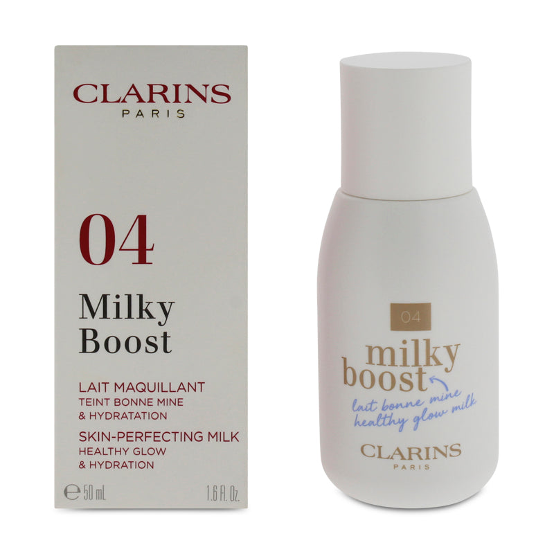 Clarins Milky Boost Foundation 04 Milky Auburn 50ml