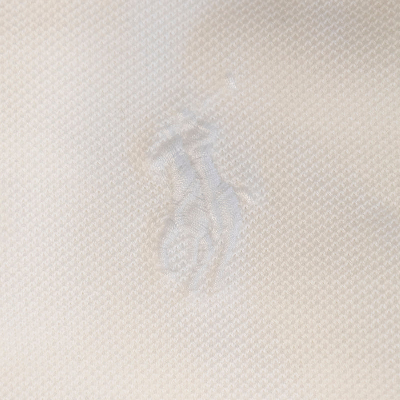 Ralph Lauren Polo Men's Custom Slim Fit Polo Quarter Zip Shirt White