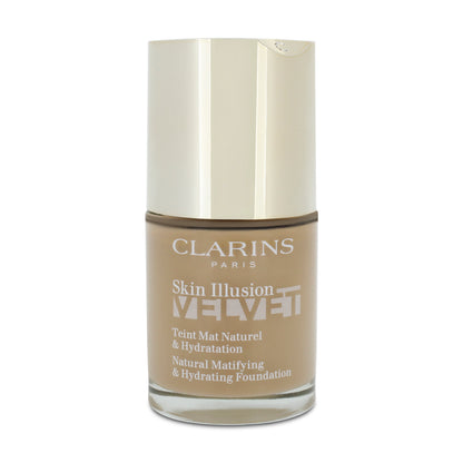 Clarins Skin Illusion Velvet Foundation 112C 30ml (Blemished Box)