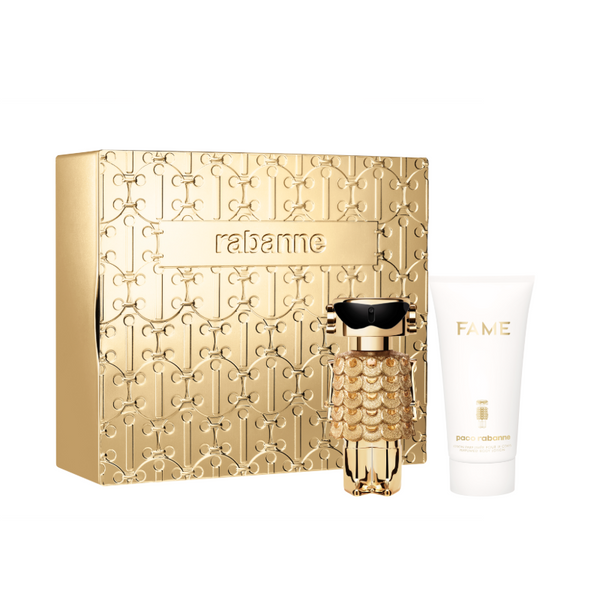 rabanne FAME ギフトセット 香水 ボディローション Paco Rabanne Fame Gift Set 50ml EDP Intense | 75ml Body Lotion