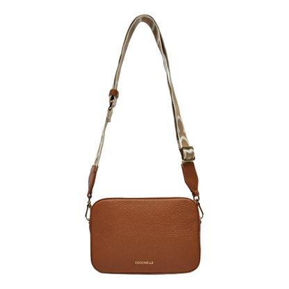 Coccinelle Womens Tebe Crossbody Bag Brown E5MN555I101