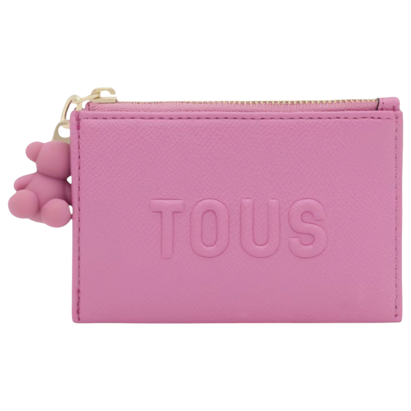 	 Tous Brenda Small Pink Card Holder Wallet