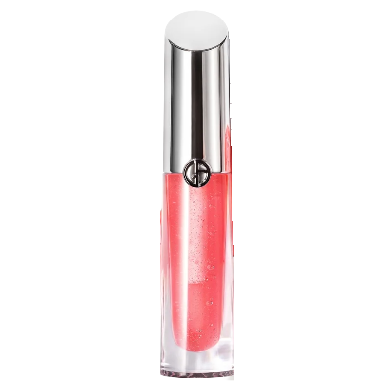 Giorgio Armani Prisma Glass Icy Plumper High Shine Oil Infused Lip Gloss 04 Cherry Glaze