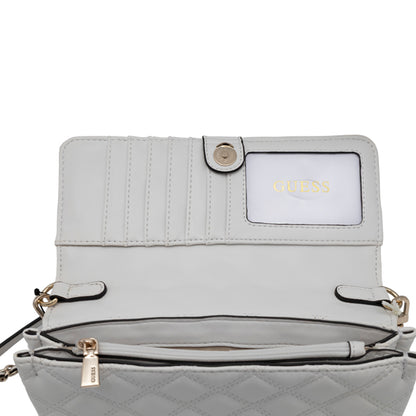 Guess Giully Mini White Crossbody Shoulder Bag