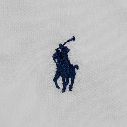 Ralph Lauren Polo | Slim Fit Mesh Shirt White