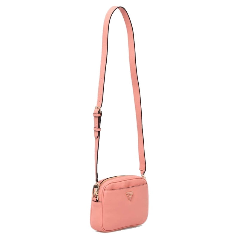 Guess Meridian Crossbody Bag Coral – full strap view