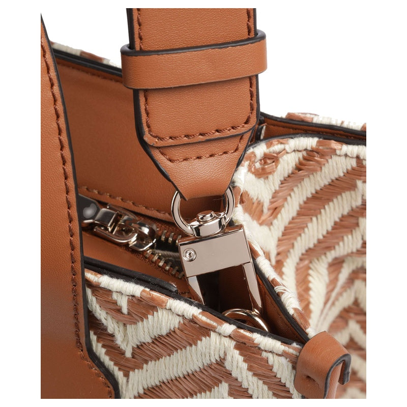 Guess Silvana Woven Tote Bag Cognac – product view 5