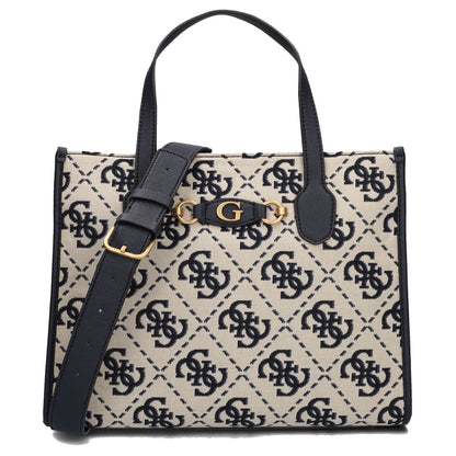 Guess Izzy Two Compartment Tote Bag Navy Logo – product view 1