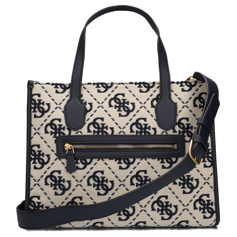 Guess Izzy Two Compartment Tote Bag Navy Logo – product view 3