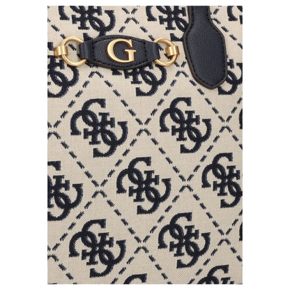 Guess Izzy Two Compartment Tote Bag Navy Logo – product view 5