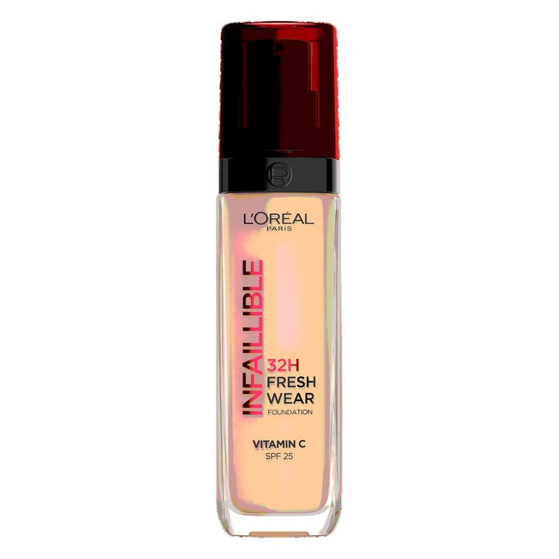 L'Oreal Infaillable 32H Fresh Wear Vitamin C SPF 25 110 Vanille Rose30ml