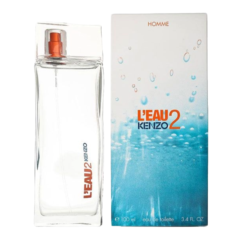 Kenzo L'Eau 2 Homme 100ml Eau De Toilette (Blemished Box)