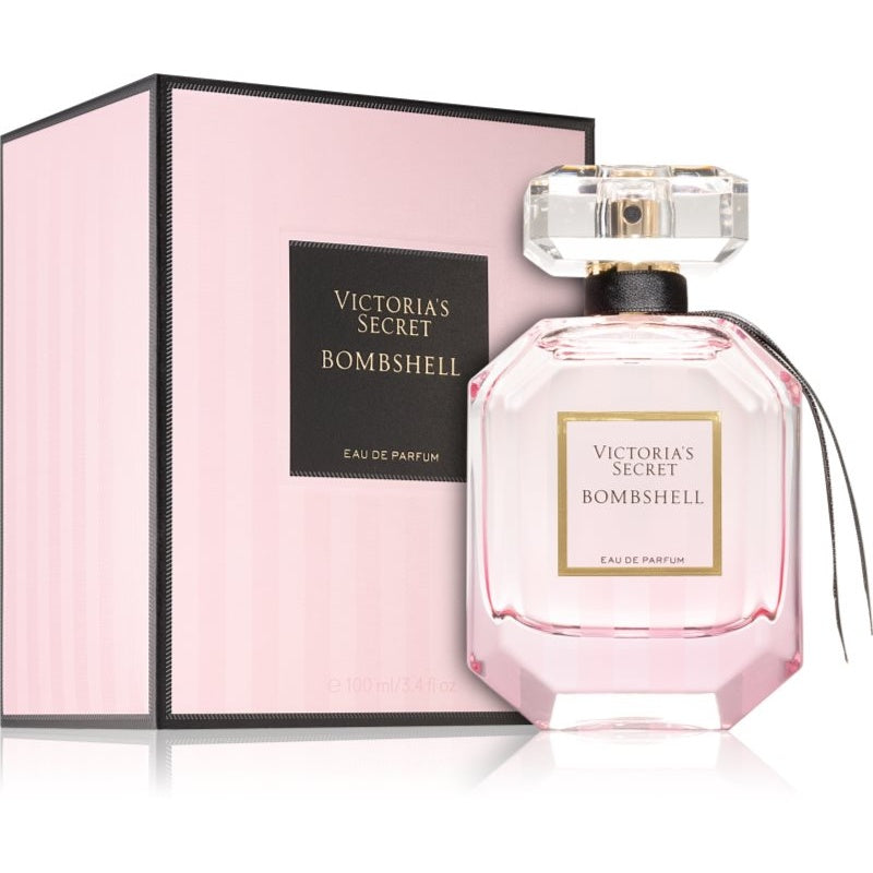Victoria's Secret Bombshell 100ml Eau de Parfum bottle with packaging box