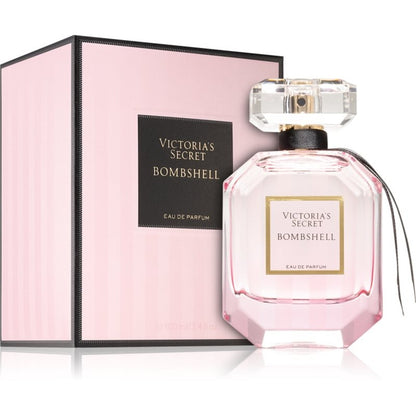 Victoria's Secret Bombshell 100ml Eau de Parfum bottle with packaging box