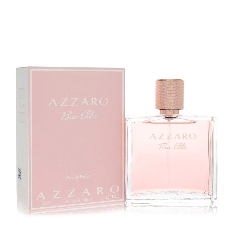 Azzaro Pour Elle 100ml Eau de Parfum bottle and packaging box