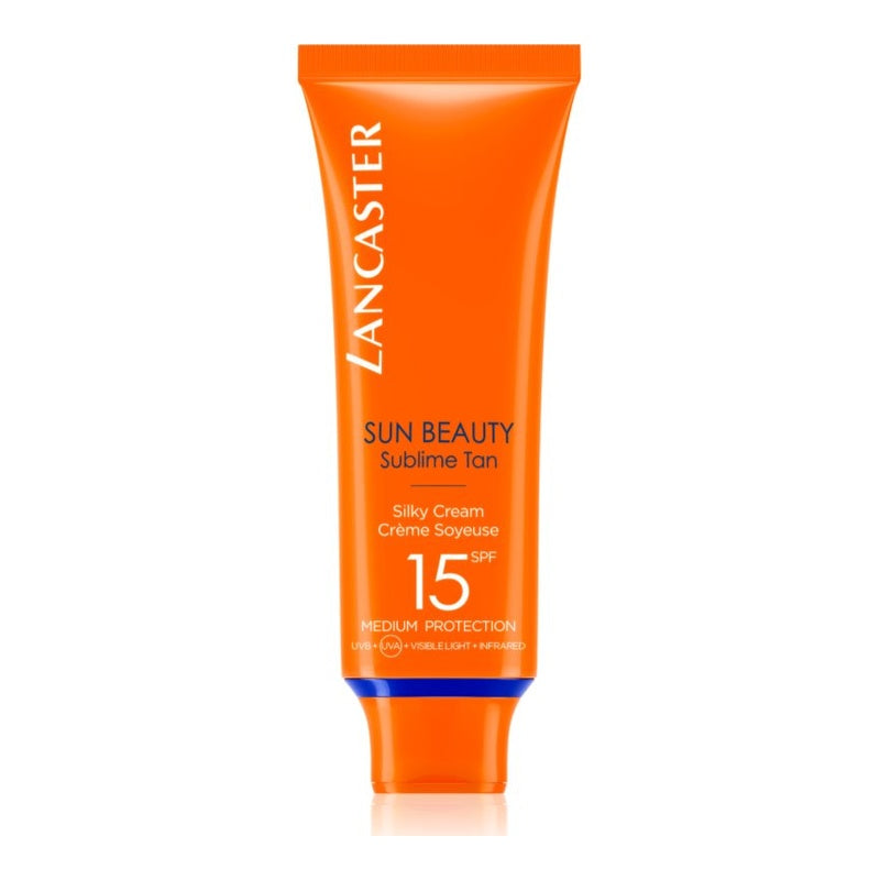 Lancaster Sun Beauty Sublime Tan Silky Cream SPF 15 50ml product only on white background