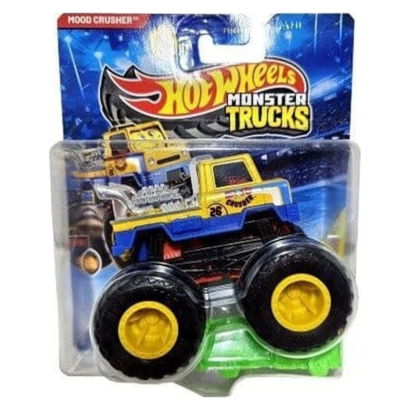 Hot Wheels Monster Trucks Mood Crusher 1:64 Die-Cast Truck