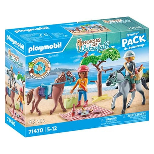 Playmobil Horses Of Waterfall Horse Riding Trip Starter Pack 71470