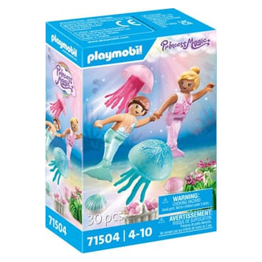 Playmobil Princess Magic Mermaid Children with Jellyfish 71504