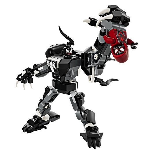 LEGO Marvel Venom Mech Armour vs. Miles Morales 76276