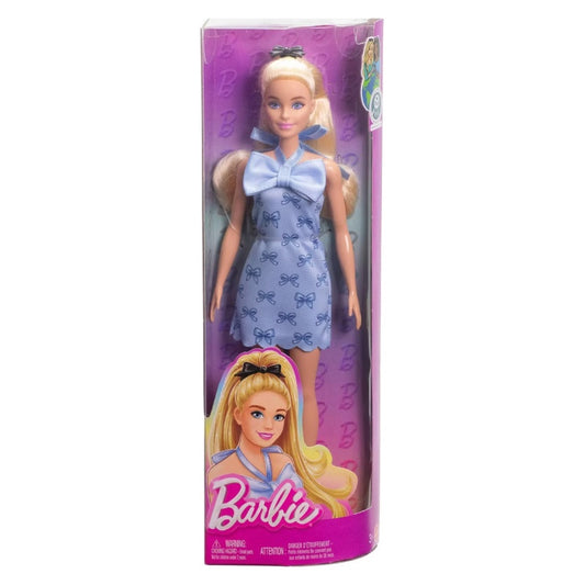 Barbie Fashionistas Doll 237 Blue Bow Dress