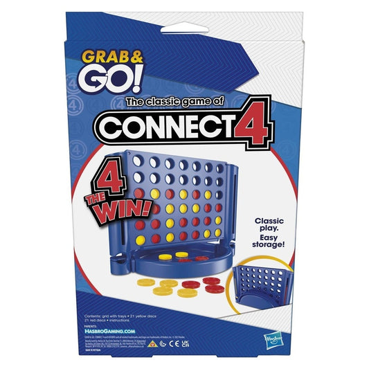 Hasbro Connect 4 Grab & Go Travel Game