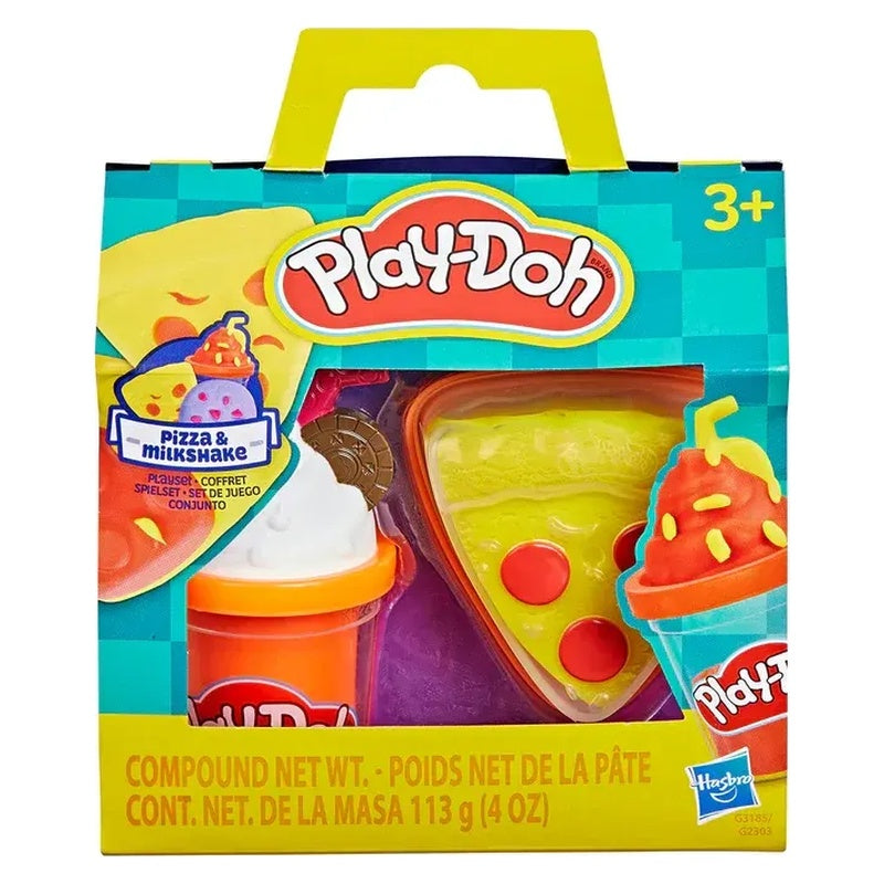 Play-Doh Treats To Go Pizza & Milkshake Playset