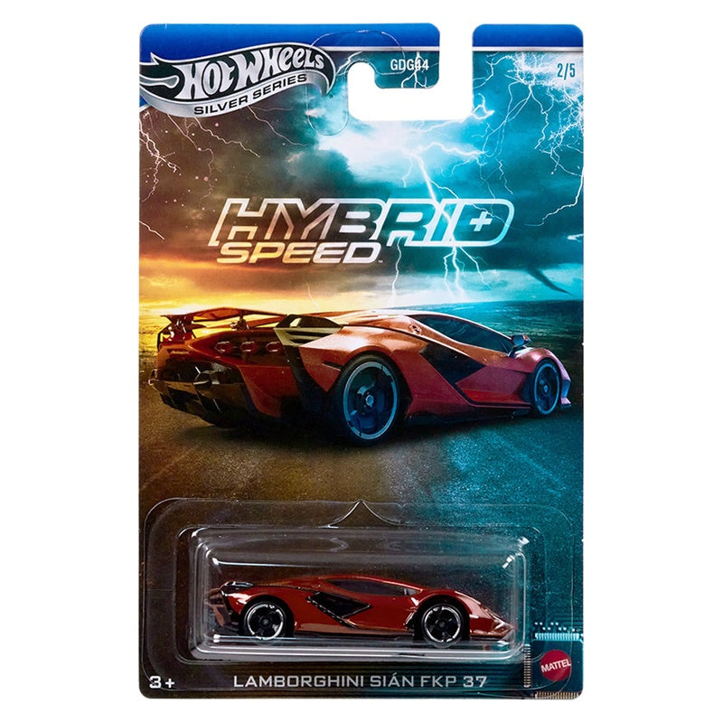 Mattel Hot Wheels Silver Series Lamborghini Sian FKP37 Toy Car