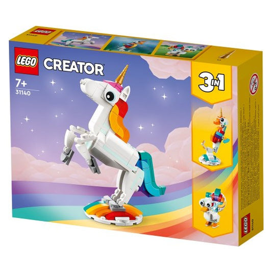 LEGO Creator 3-in-1 Magical Unicorn Building Set 31140