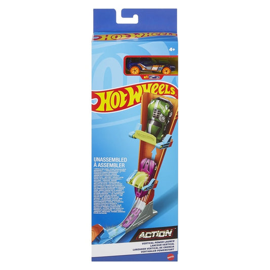 Mattel Hot Wheels Vertical Power Launch Stunt Track Set